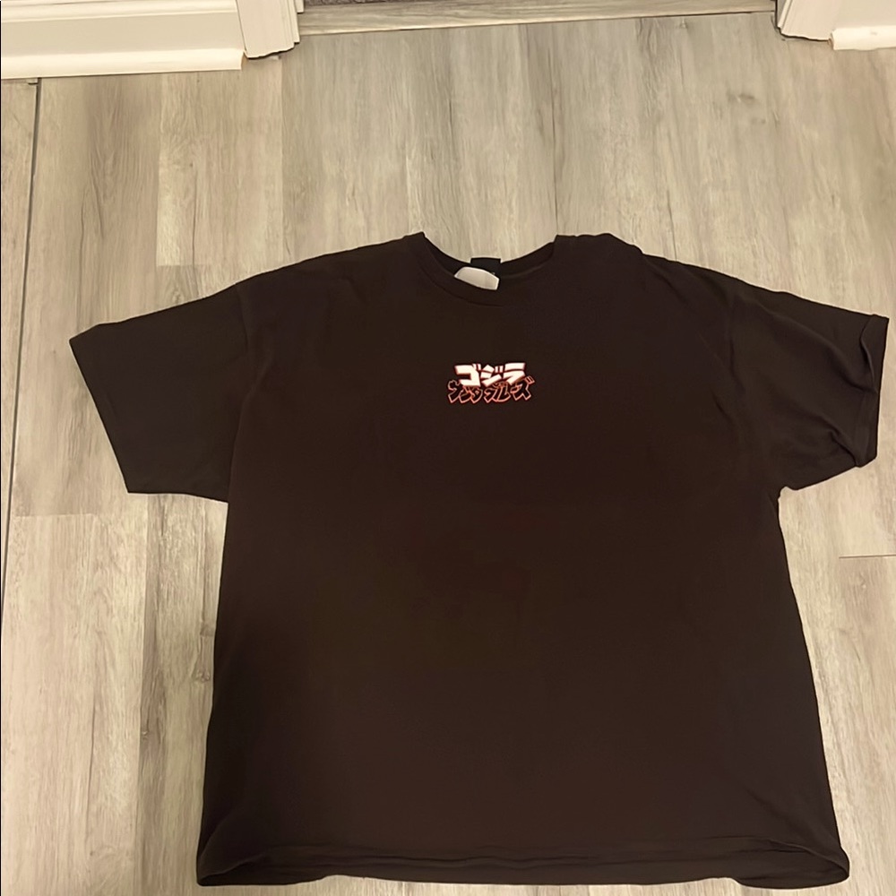 Brown Santa Cruz VS Godzilla Tee